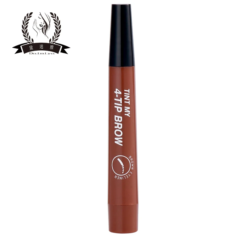 New high quality silky texture eyebrows natural long lasting semi-permanent makeup eyebrow pencil waterproof own brand