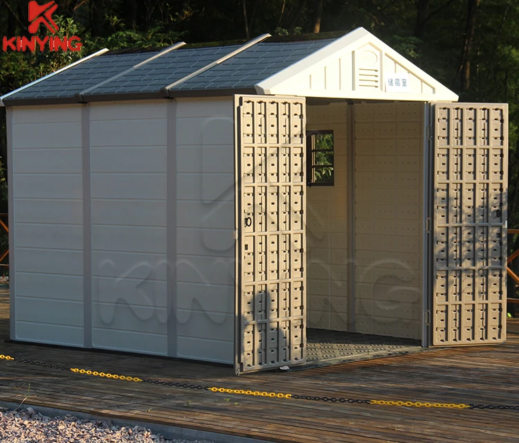 Уличный пластиковый прочный домик для хранения Kinying