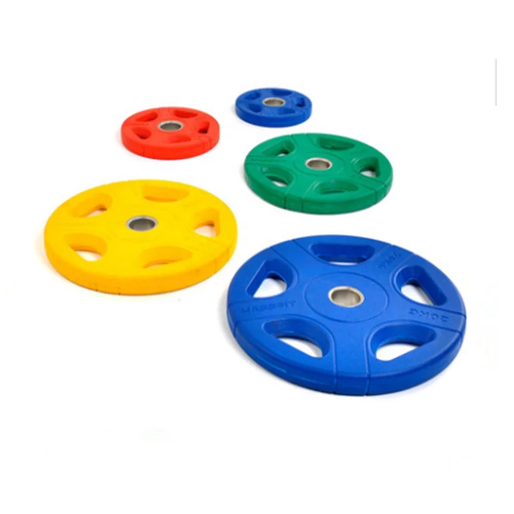 weightlifting plates rubber coated dumbbells bumper plates jiuli fitness