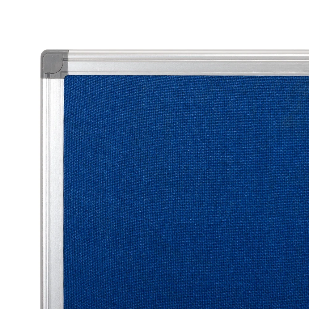 Wall hanging school classroom office bulletin board pin board aluminum frame felt fabric message notice board