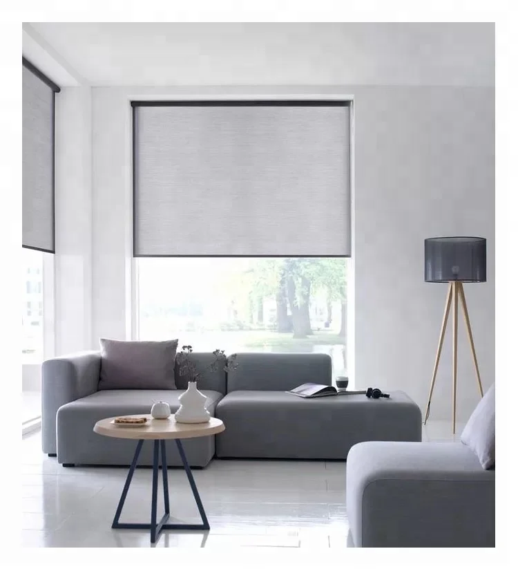 ZNZ Eco-friendly sun blind blackout PVC coated mesh blank out sunscreen fabric for window car shade curtain