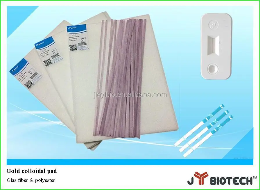 
Glass fiber sample pad & conjugate pad for gold colloidal 