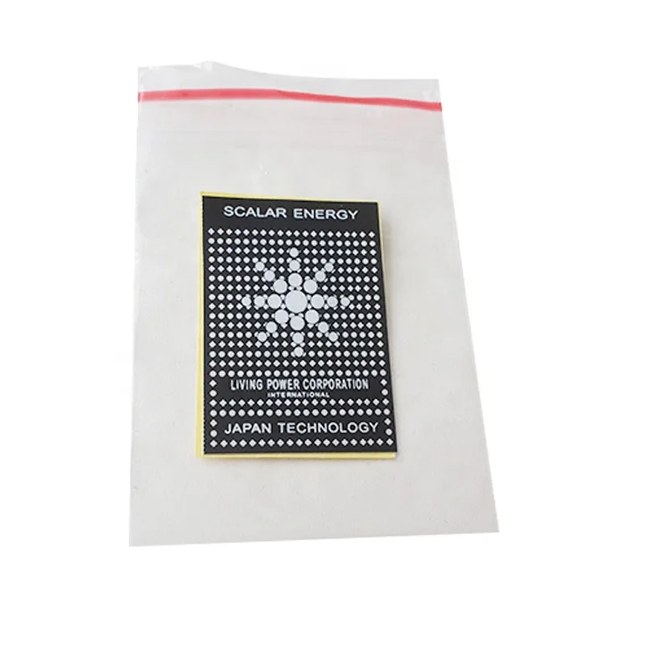 Energy Saving Chip EMF Protection Anti Radiation Sticker For Cell Phones
