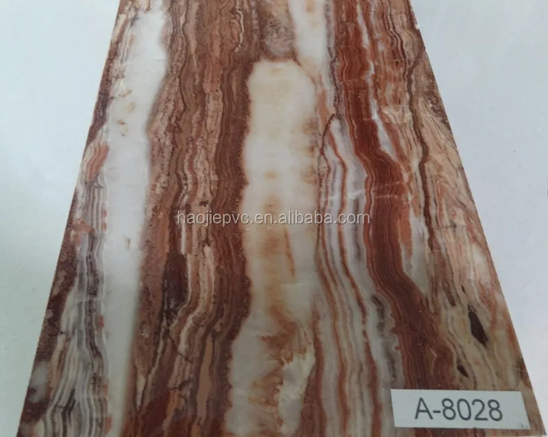 
UV Coating Stone Interior Decorating pvc Fiber Cement Board 