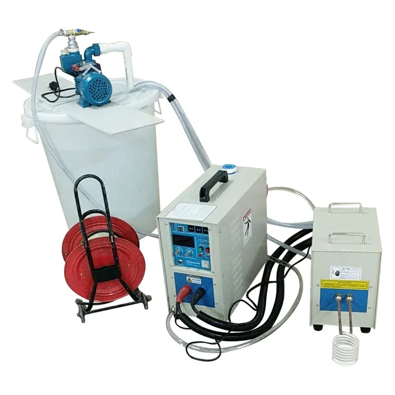 15 кВт высокочастотный индукционный нагреватель для пайки лезвия пилы