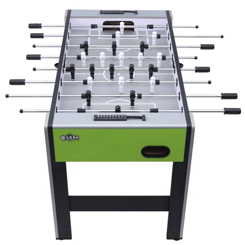 Baby-foot Soccer Football Game Deluxe Indoor Kicker Table for Novice, Amateur or Pro Player