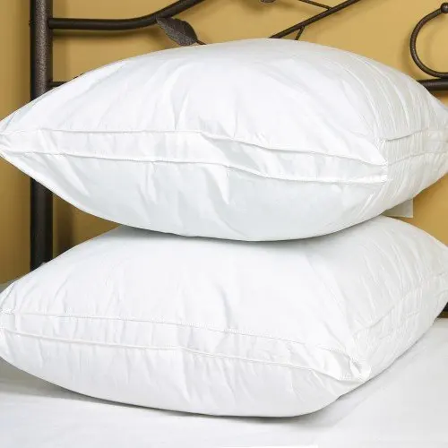 Machine Washable High Quality Goose Down Feather Pillow Feather Filled Pillow 70% Goose Down 30% Feather Pillow