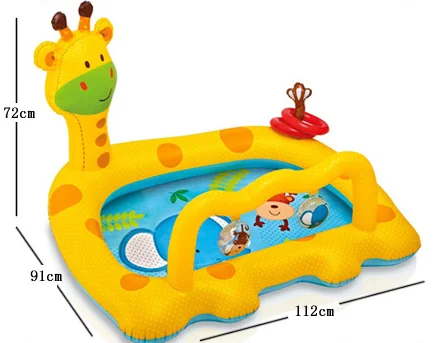 INTEX 57105 deer kids bath basin, inflatable pool swimming pool for children