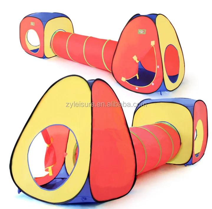 wonderful 3 in 1 multiple game kid play tent/portable children play tent kids playing ball pool tunnel tent/kids foldable house