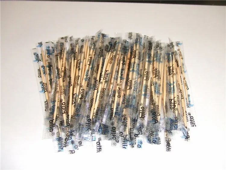 
Cute design customized low price disposable bamboo toothpick with plastic containers 