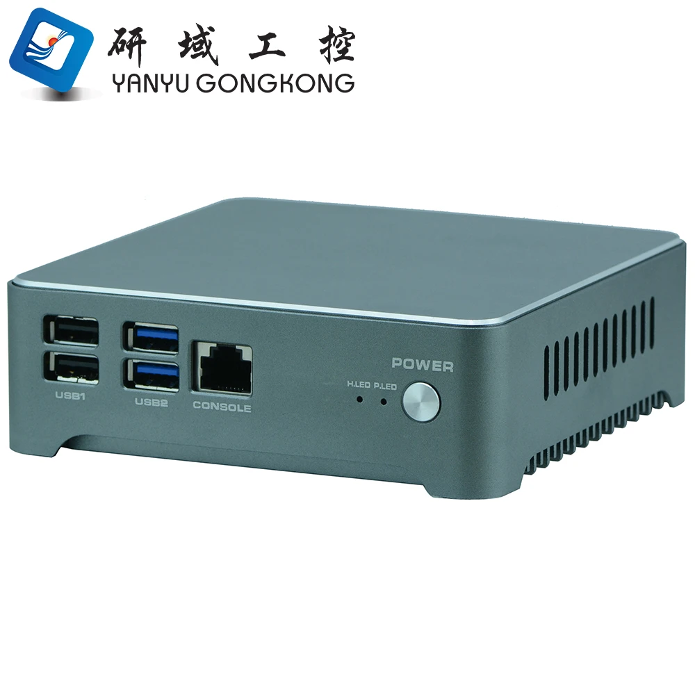 fanless case intel nuc i3 pfsense mini pc dual nic