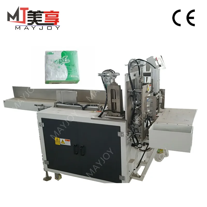 
MAYJOY paper napkin packing machine facial tissue packing machine 