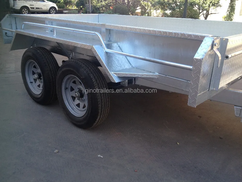 
tandem axle 10*5 fully weld utility car trailer for sale 