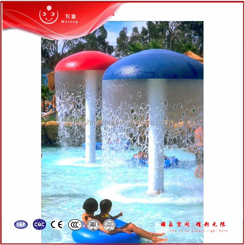 Spray Mushroom Equipmenr Water Spray Water Park Mushroom In Summer