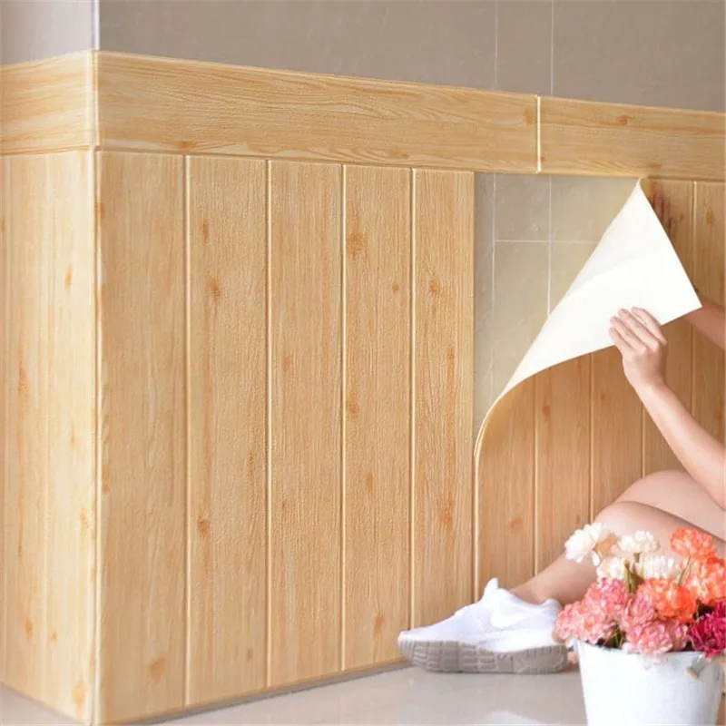 3D foam for kids plastic self adhesive wallpaper waterproof