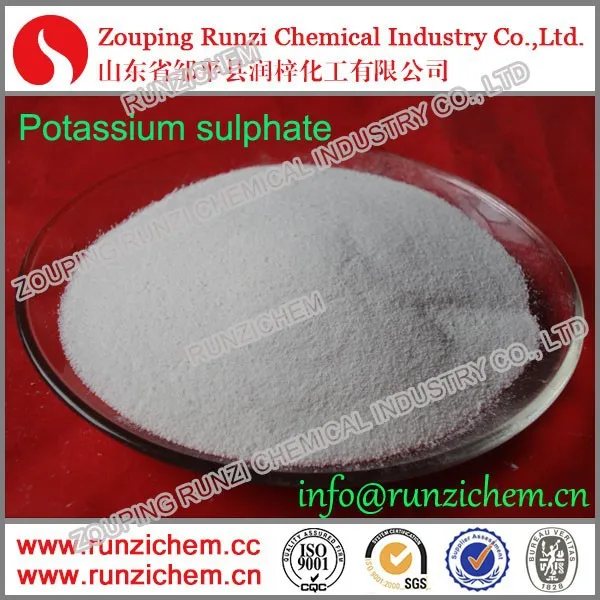Chemical Formula K2SO4 Fresh Sulphate of Potash Fertilizer Potassium Sulfate