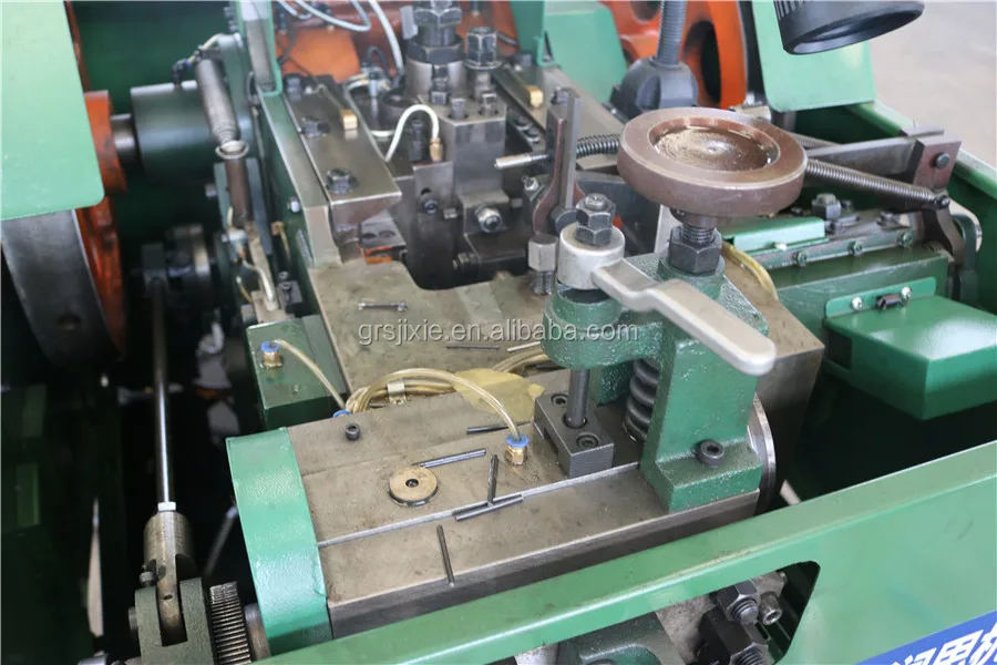 Steel thread rolling machine nut bolt screw making machines