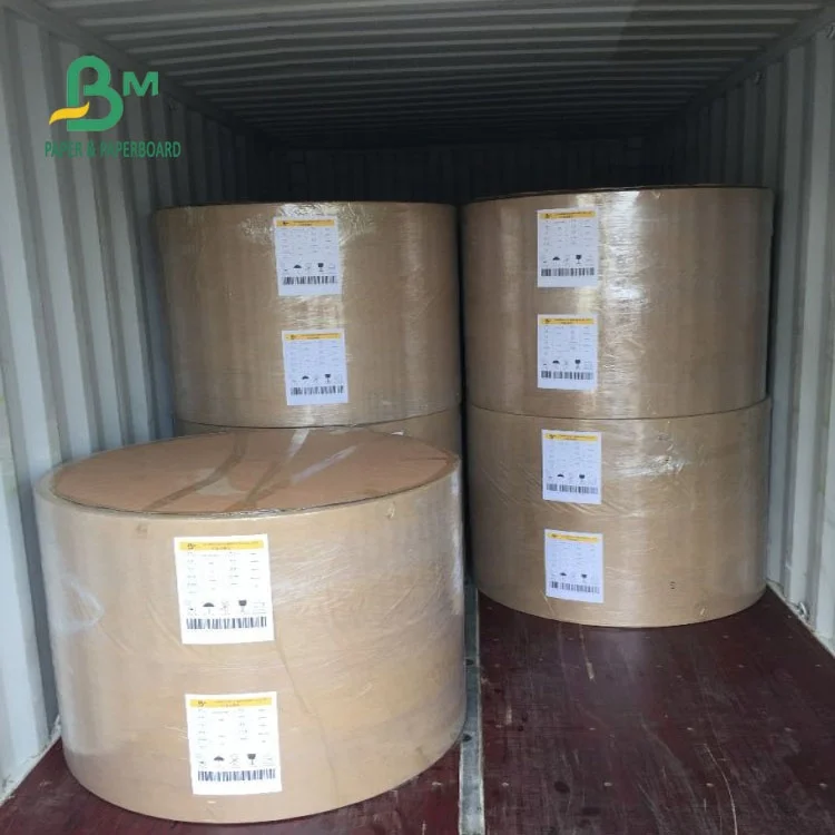 Белая крафт-бумага от 50 г до 450 г коричневая крафт-бумага бобина/Resma De Papel крафт