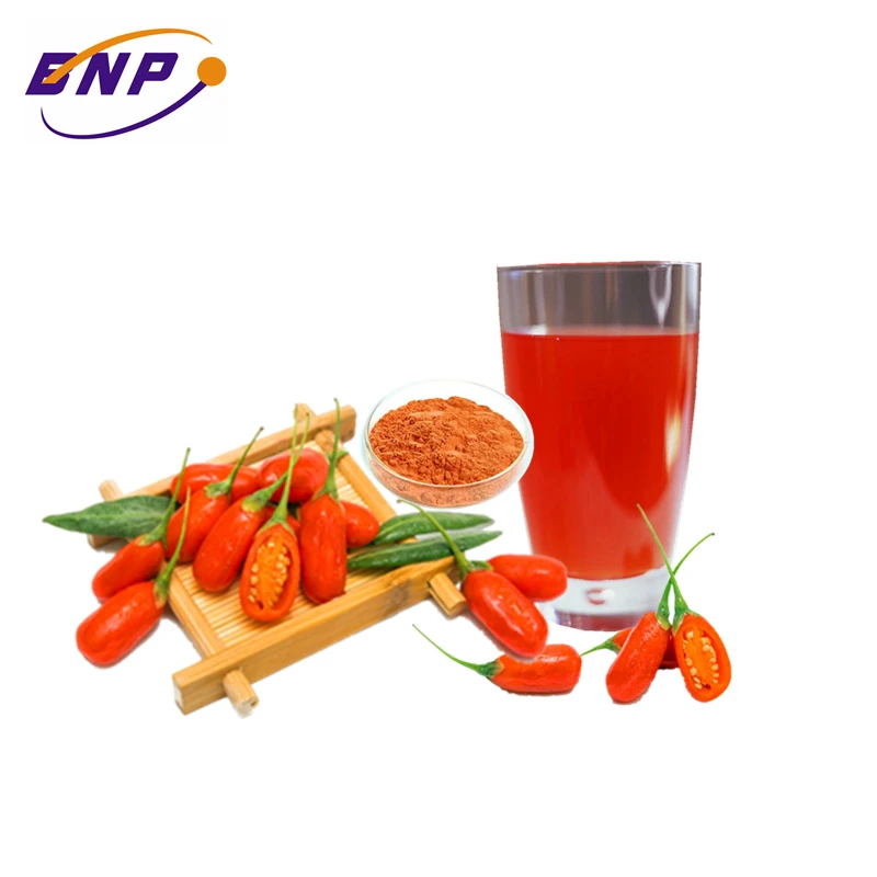 Xinjiang JInns Medlar Supply HACCP ISO HALAL 100% Goji Natural High Quality Goji Juice Concentrate allicin