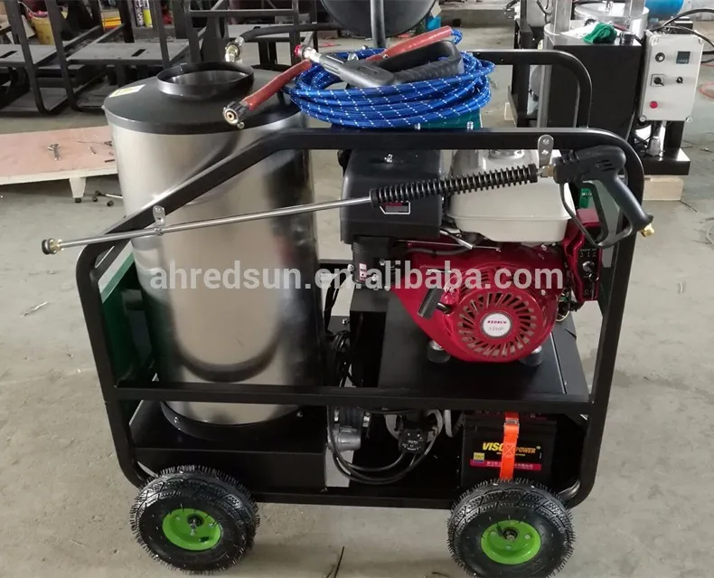 REDSUN commercial machine top sale diesel big power steam drain cleaner 4000psi