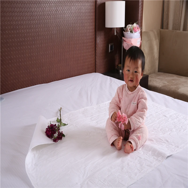 Waterproof Incontinence Quilted Washable Bed Pad