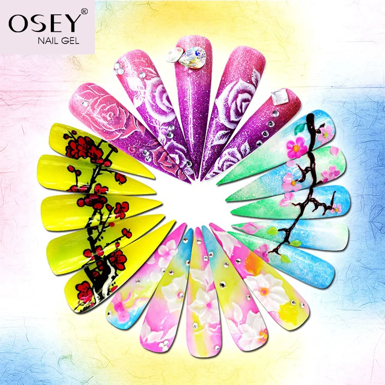
OSEY Wholesale Gel Unghie Color uv Painting Gel Soak Off Gel Polish 