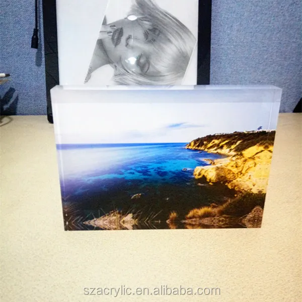 Пользовательский акриловый фото блок сублимационные акриловые блоки акриловый блок дисплей