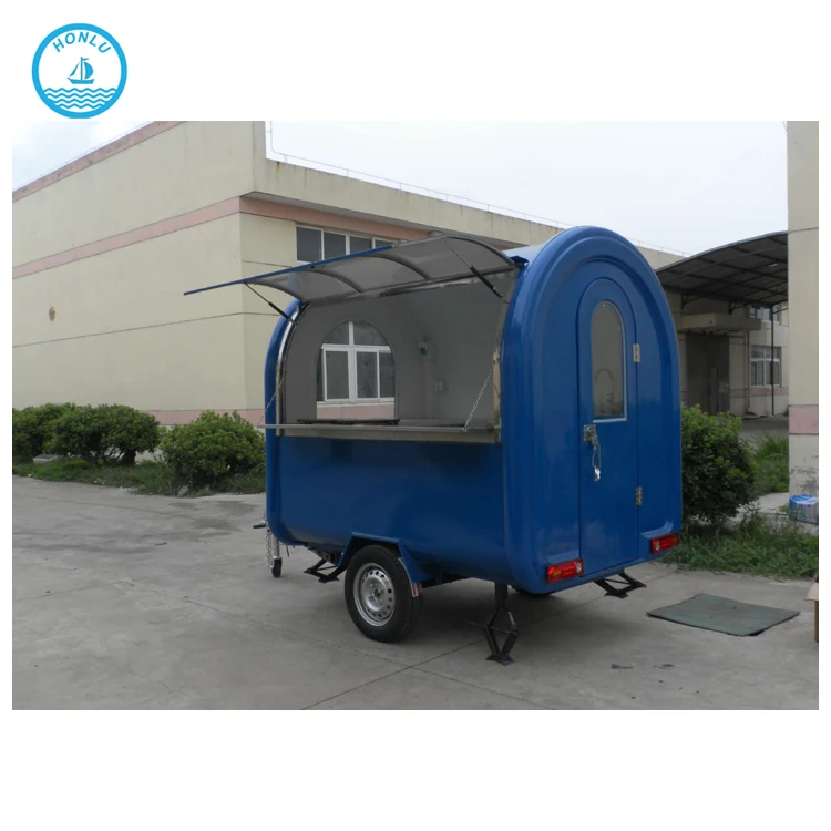 European Bakery Mobile Food Trailer Fast Food Concession Stand Trailer Smoothie Kiosk for Sale