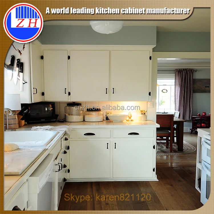 I shaped Wholesale Modern mini kitchen furniture kitchen cabinets for small kitchen