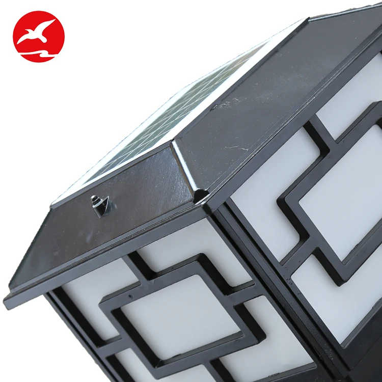 
100 lumen energy saving die casting aluminum black ip65 rainproof 1watt garden mini solar led lawn lamp 
