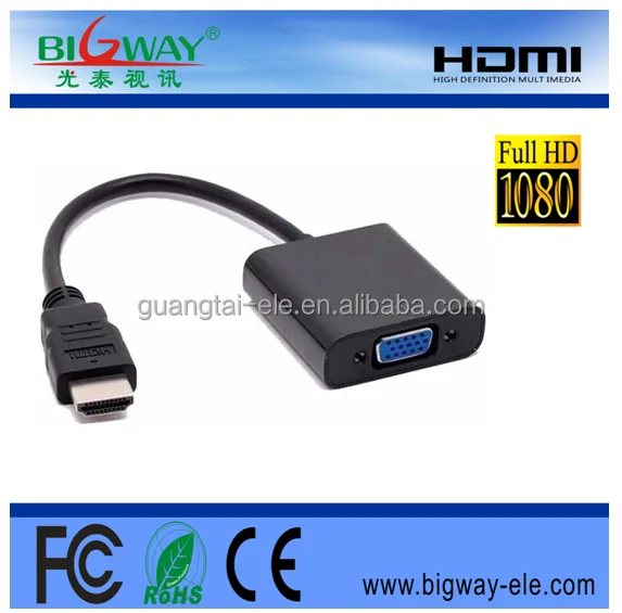 2015 new hdmi to vga converter cable