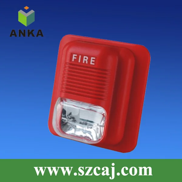 Отель пожарная система пожарной сигнализации рог strobe 110dB