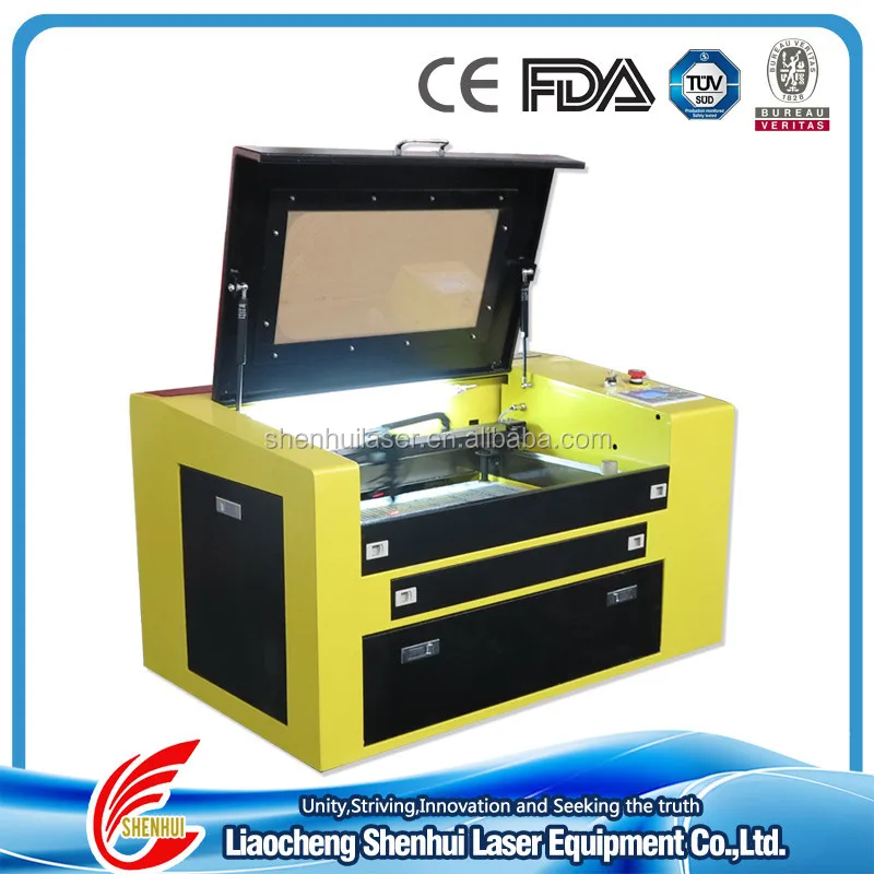 Shenhui 50w 60w SH-350 laser engraver cutter with software RDworks 8.0
