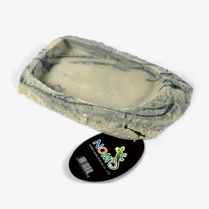 NOMOY PET wholesale factory direct sale resin food water bowl reptile feeder dish NS-10