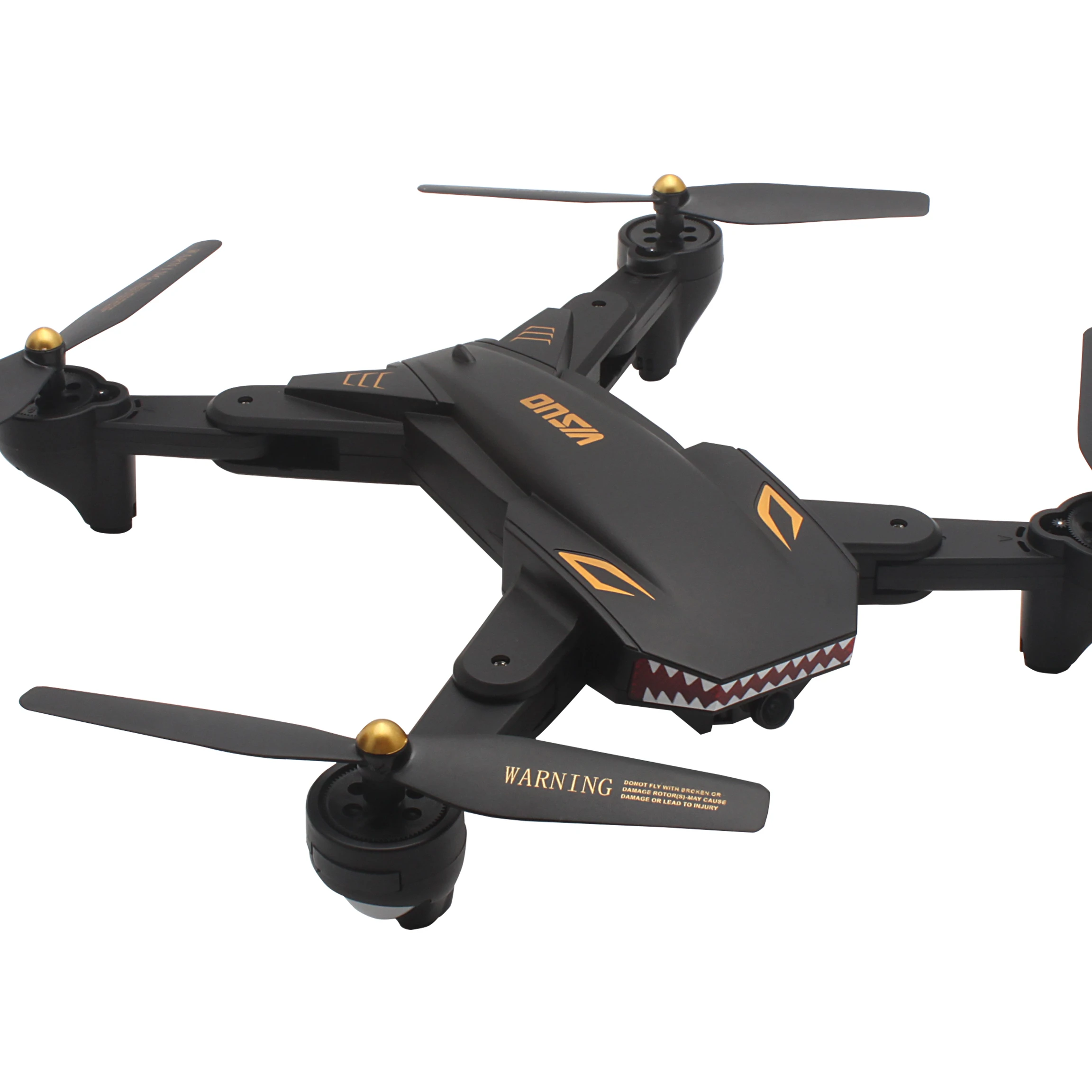  Квадрокоптер VISUO XS809S складной 2 Мп HD Wi-Fi FPV время полета 20