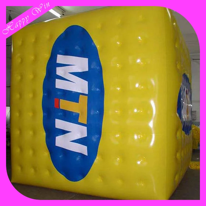 Inflatable Rubiks Cube with LED lighting 3d led cube