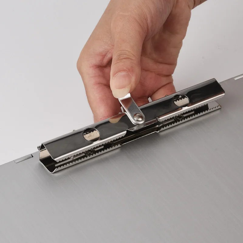 Wholesale  metal portfolio office 1 compartment storage clipboard aluminum