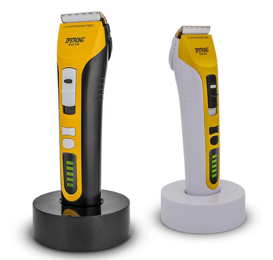 New Design Rechargeable Electric Skin Safe Body Hair Trimmer Clipper Waterproof for Men LED Display Cutting Machine