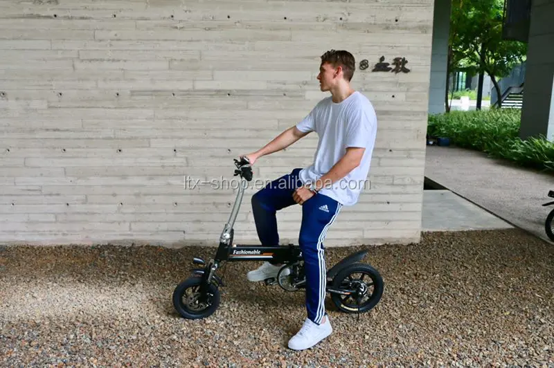 New Best Sale Folding Electric Bike, Smart 250W Brushless Aluminum Alloy Foldable Pedal Assited Electric Bicycle Support OEM