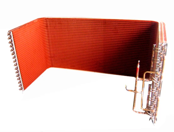 fins evaporative cooling system fan motor cooler dehumidifier refrigerator evaporator tube heat exchanger