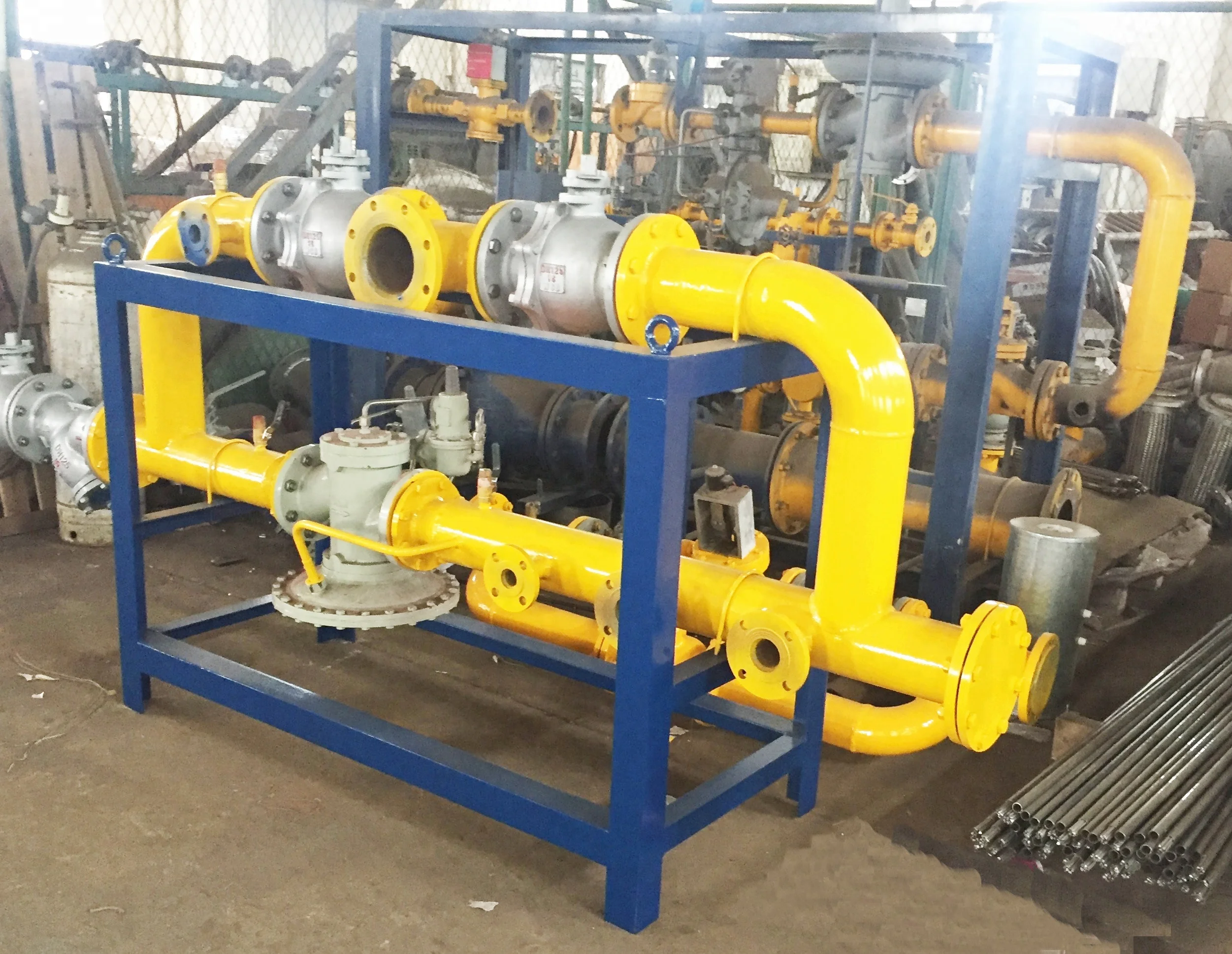 50T Gas Fired Hydraulic Tilting Copper Refining Furnace