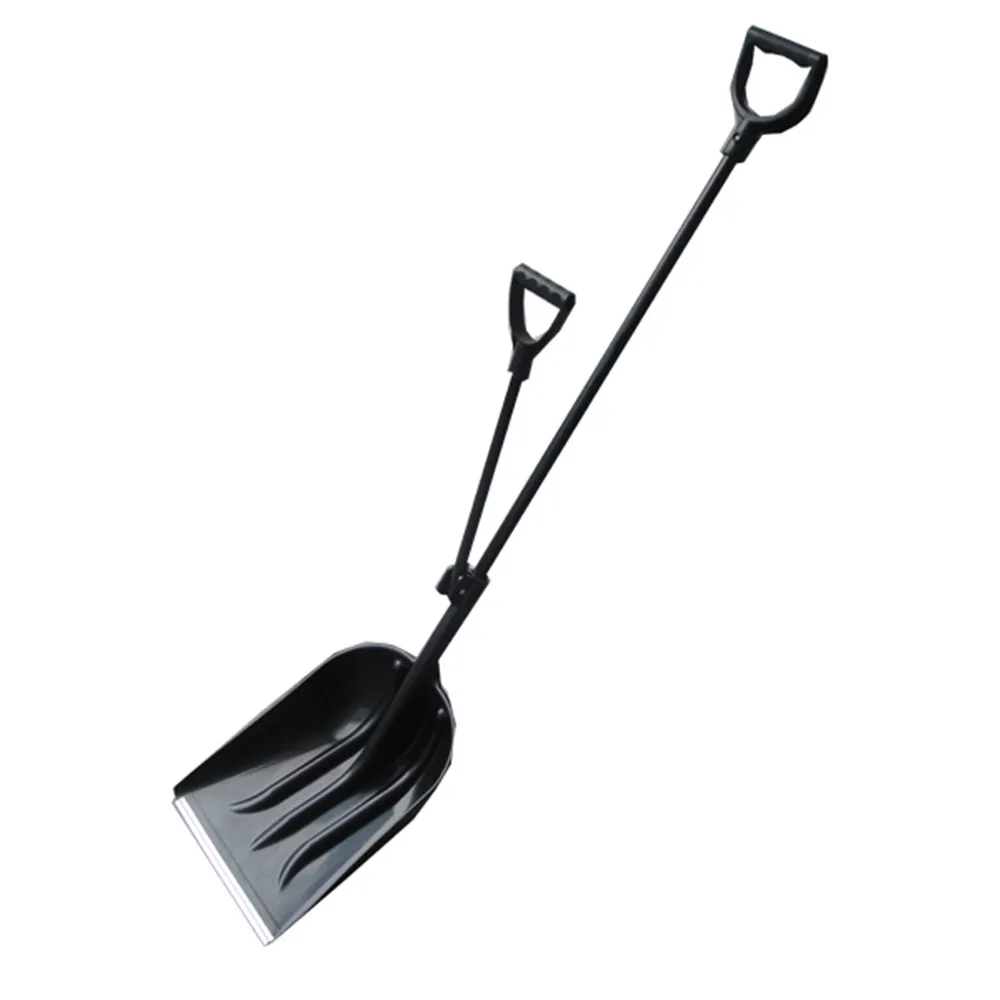 2017 Plastic snow shovel with two handles/double handle snow shovel/plastic snow shovel
