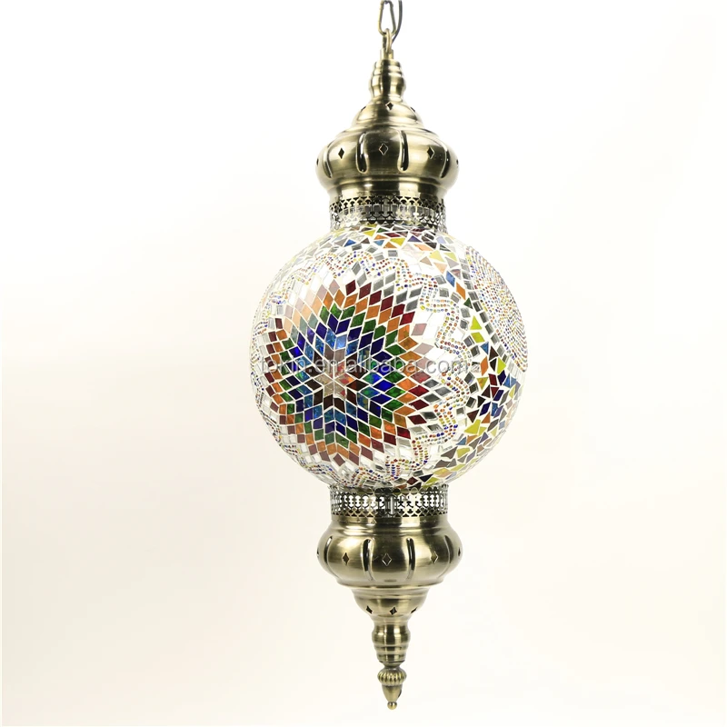 Одиночная люстра ручной работы с мозаикой CC1X02