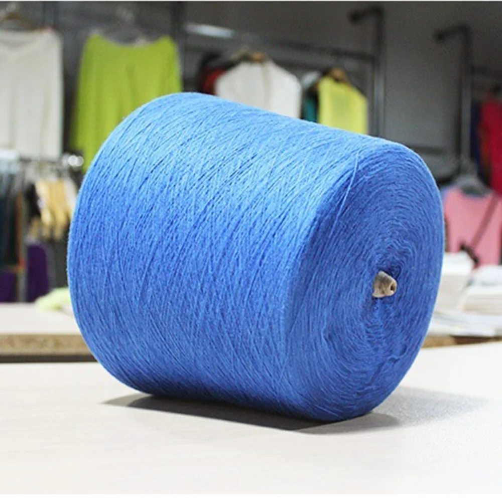 
Dyed 100%cotton combed yarn for knitting 