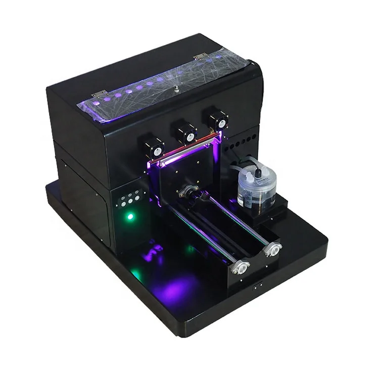 Automatic high quality raised text all purpose uv printer