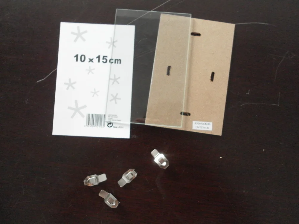 Cheap wholesale all sizes frameless glass clip photo frame 4x6 5x7 6x8 8x10 A4 A3 A2 A1