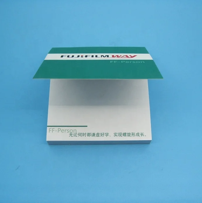 China Supplier Custom Make Sticky Note Pad With Cover Sticky Memo Pad With Cardboard Cover Print Company Information