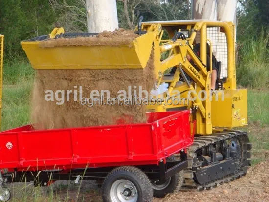 Australia style multifunctional track crawl tractor mini farm dozer with shuttle shift