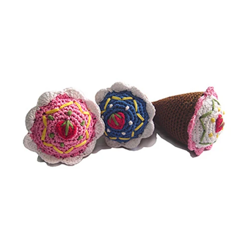 Dog Crochet Mushroom Toy