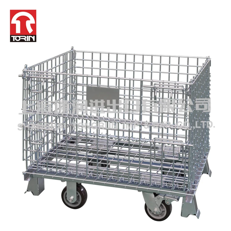 Torin SWK9011-B Collapsible Wire Mesh Container (L800*W600 mm)